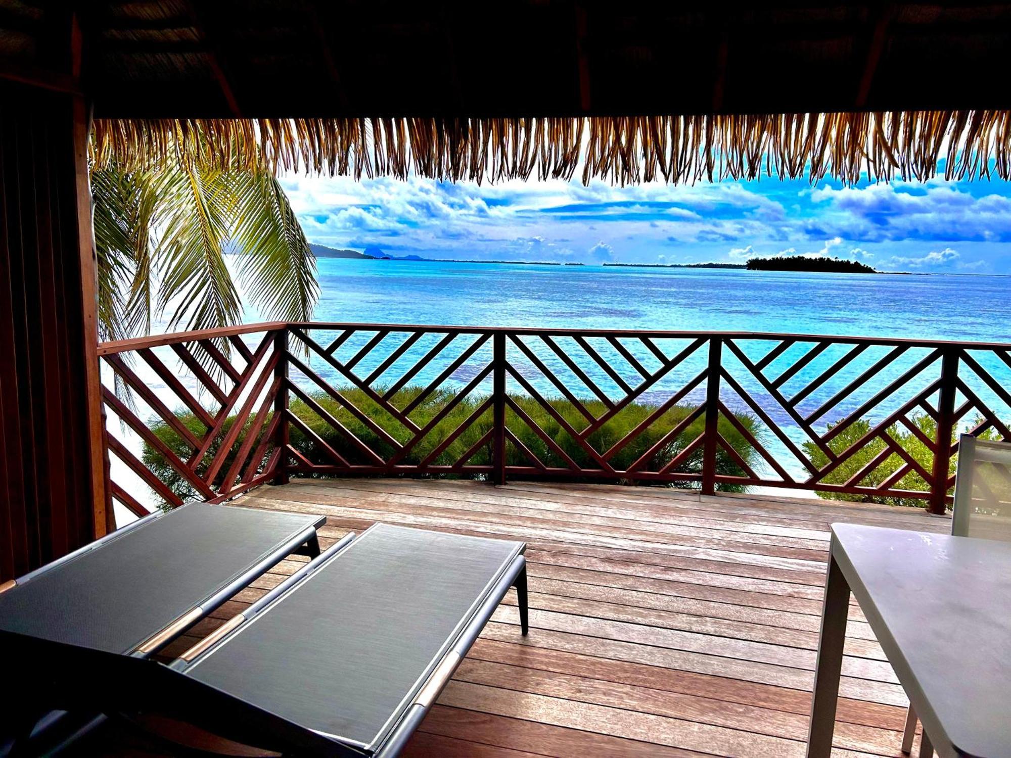 Eden Private Island Tahaa Hotel Patio  Buitenkant foto